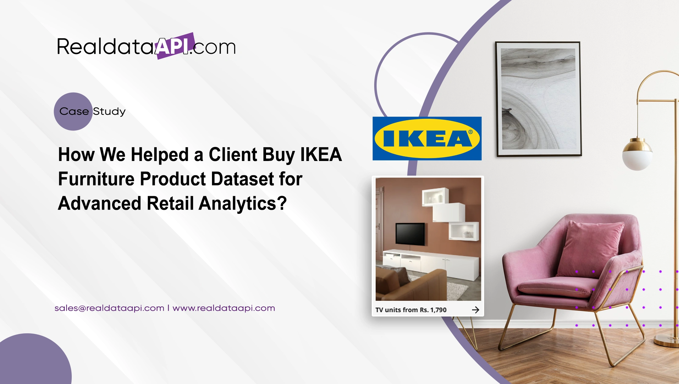 How We Helped a Client Buy IKEA Furniture Product Dataset for Advanced Retail Analytics?